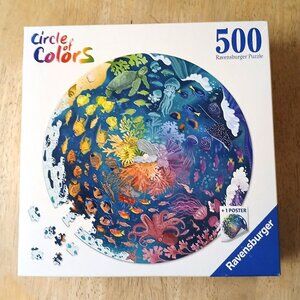 Ravensburger Circle of Colors Ocean Jigsaw Puzzle, 500 Pieces